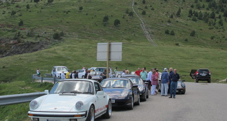 Así fue la salida de verano de la sección Porsche por Andorra